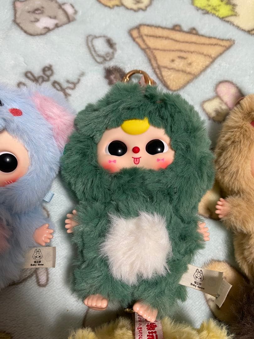 Baby Three 小可愛　ぬいぐるみ　15センチぐらい　バラ可‼️5点セット