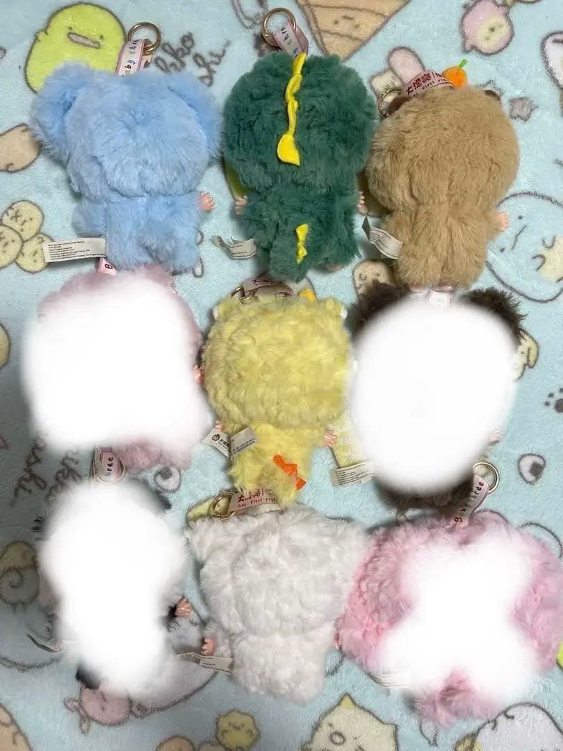 Baby Three 小可愛　ぬいぐるみ　15センチぐらい　バラ可‼️5点セット