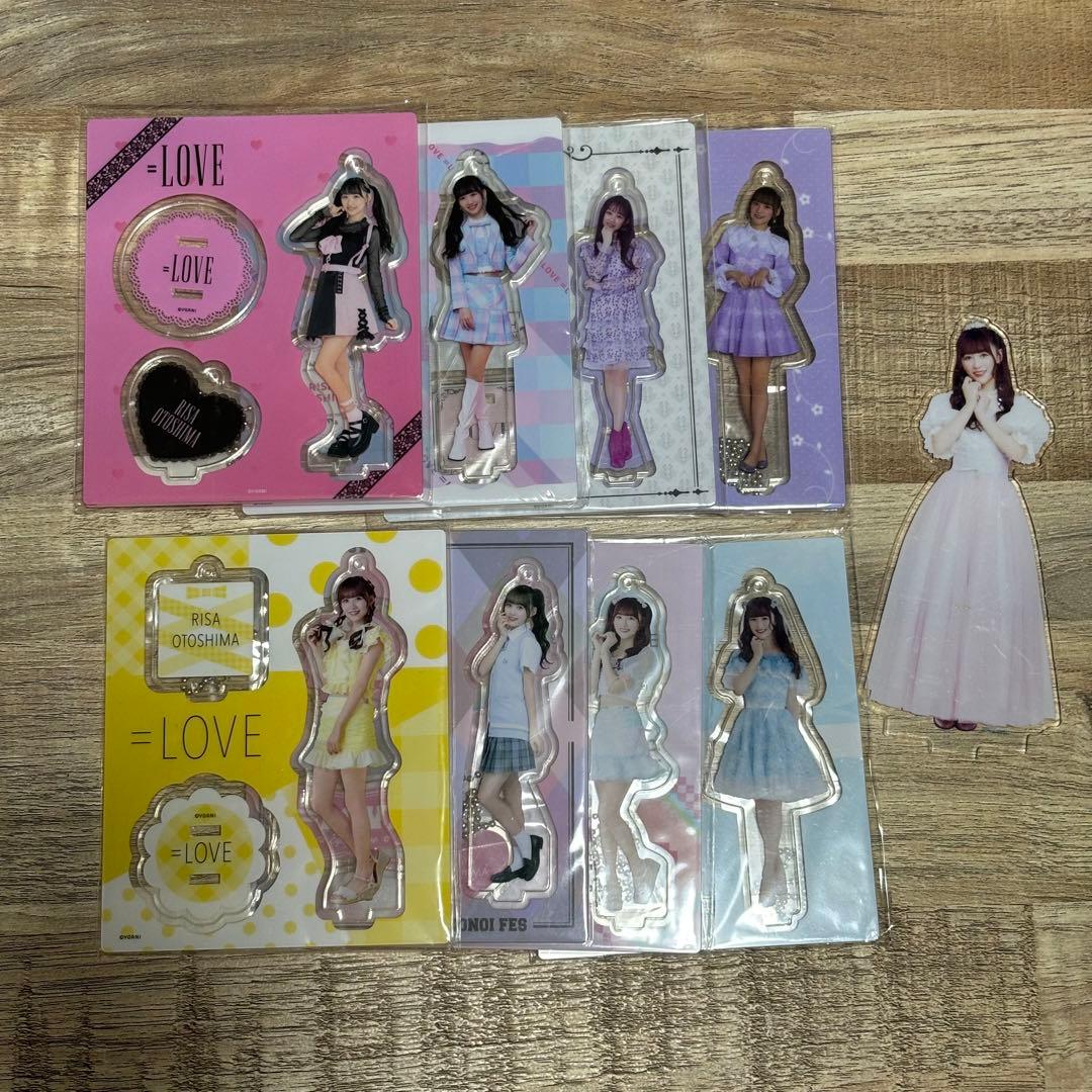 =LOVE イコラブ 音嶋莉沙 アクリルスタンド まとめ売り