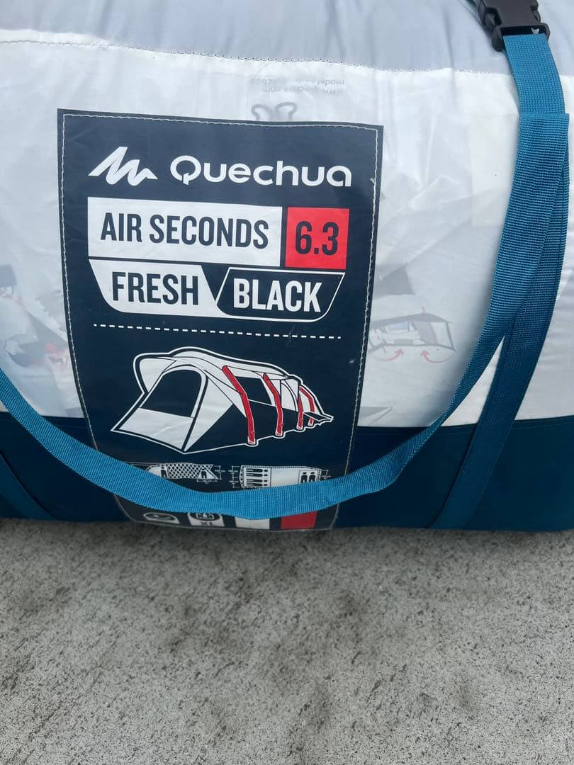 Quechua Fresh Black 6.3 テント 美品