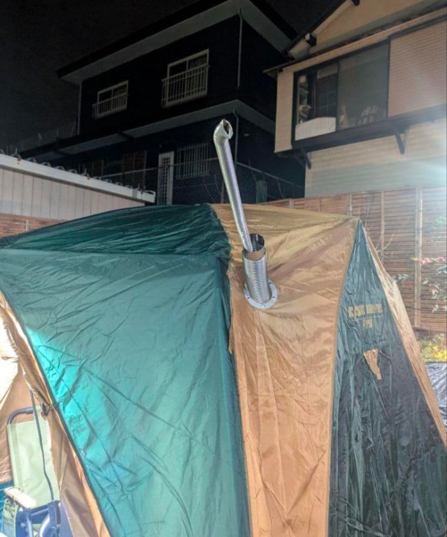 快適安全暖かテント　コールマンCUBICDOMEPLUS（中古）FFヒーター