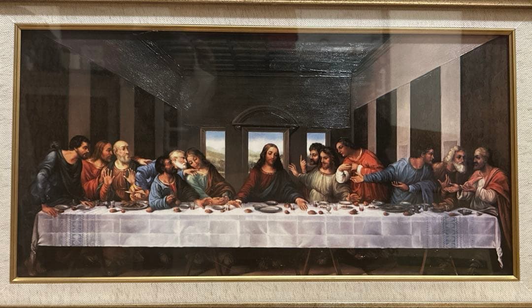 世界の名画 ダ・ヴィンチ 美術品 インテリア 印刷 アート 最後の晩餐