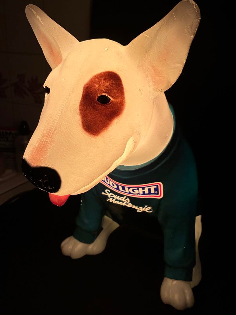 バドライト　スパッズマッケンジー　BUD LIGHT 看板　照明　バドワイザー