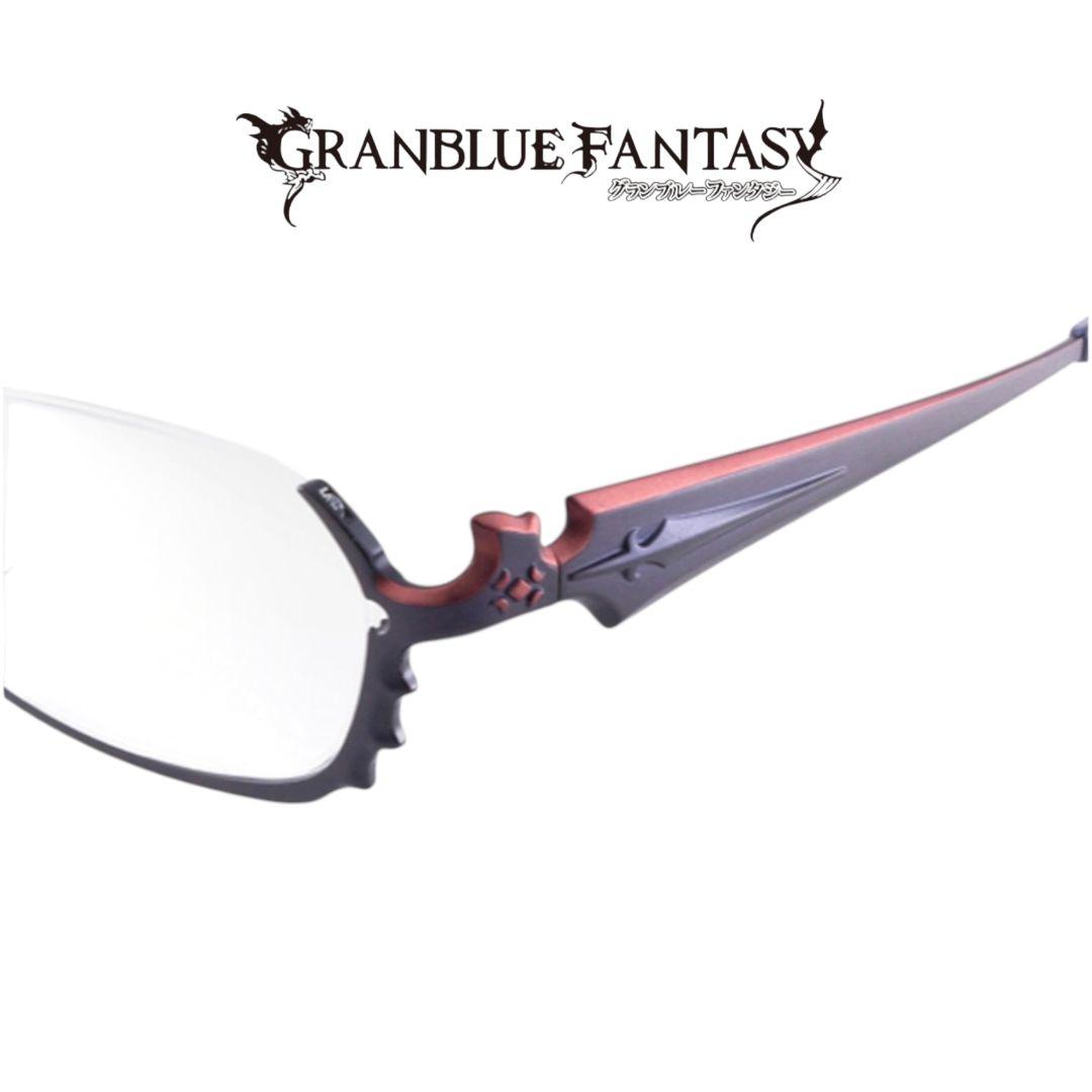 ​【新品・限定品】グラブル バザラガ モデル コラボ眼鏡 執事眼鏡 特典付き