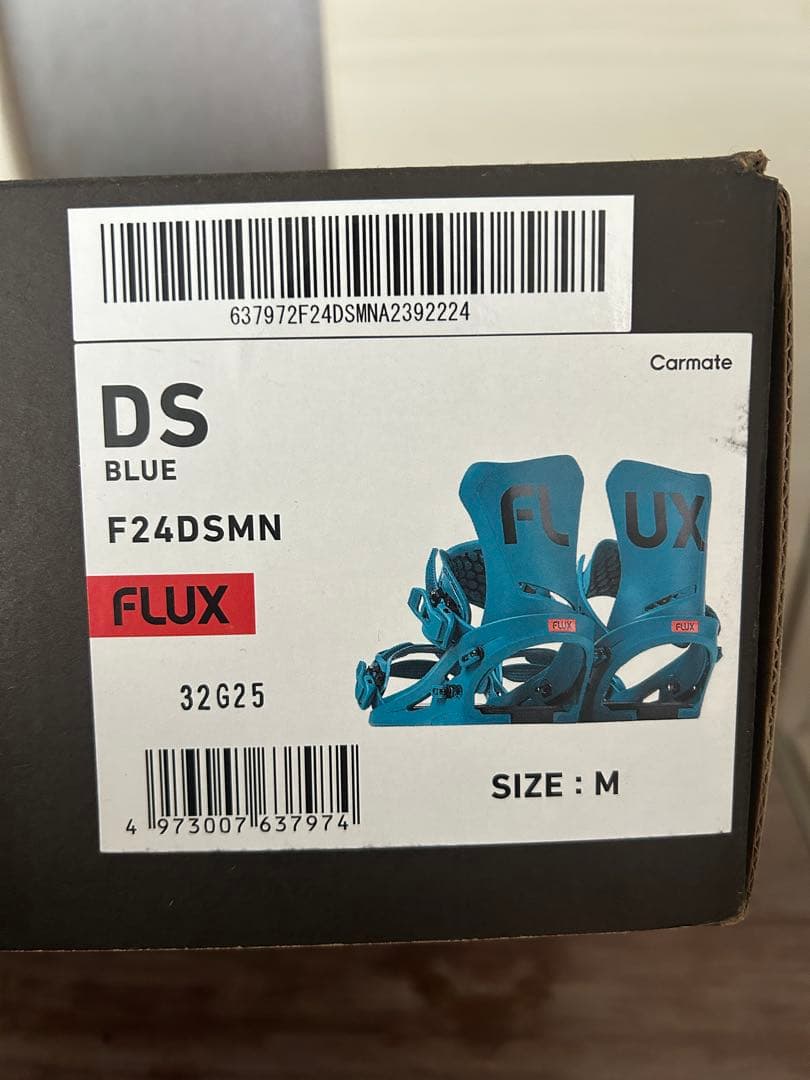 FLUX DS ビンディング 23-24年モデル Mサイズ 青