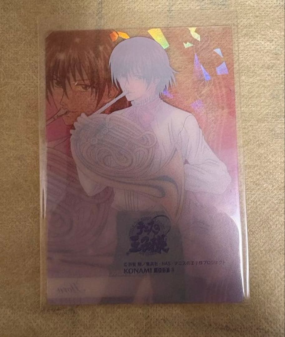 裕*様 【当時物】テニスの王子様　不二周助　シャイニングクリアカード　缶バッジ