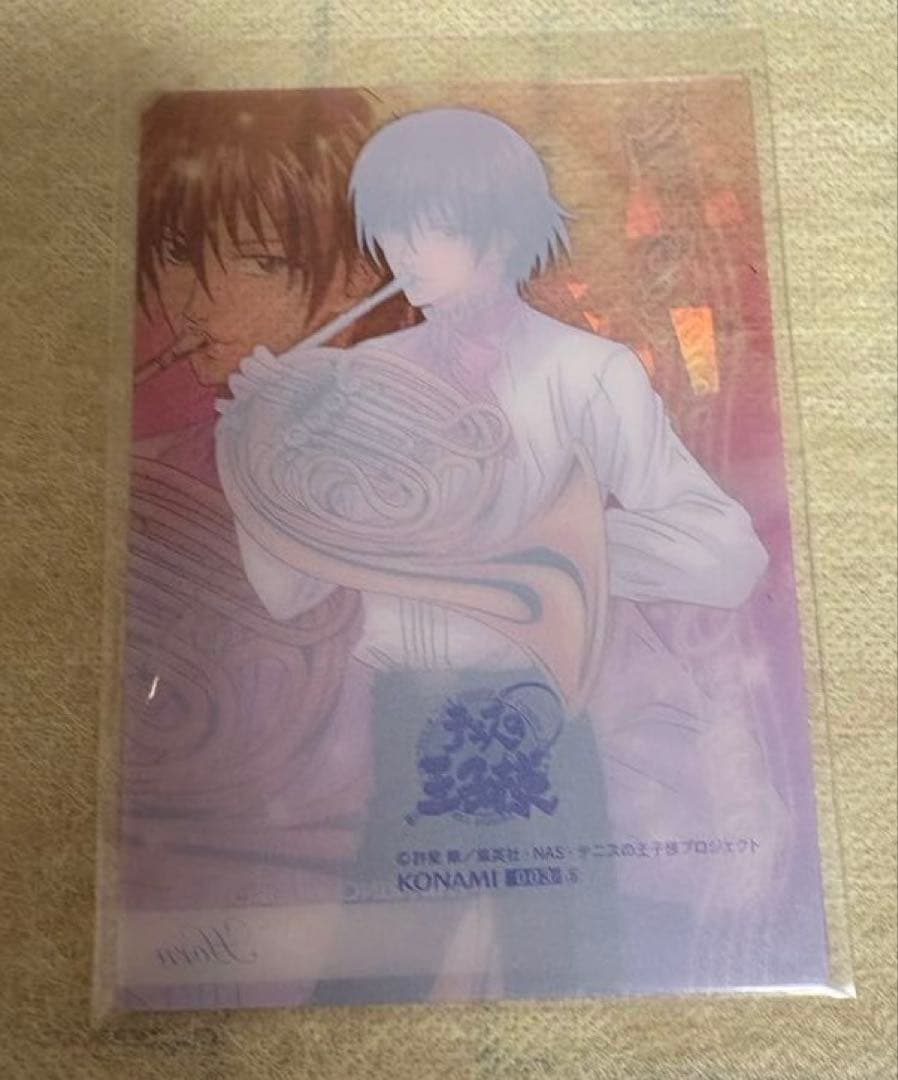 裕*様 【当時物】テニスの王子様　不二周助　シャイニングクリアカード　缶バッジ