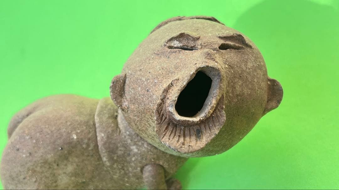 村長自画像　高さ7㎝