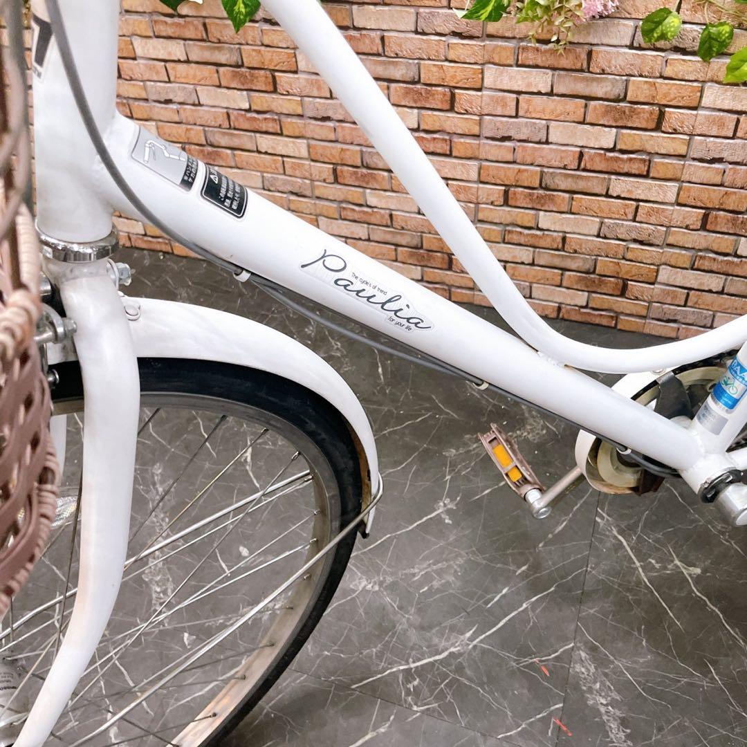 【68】一般車 ママチャリ マルイシ ホワイト 27インチ