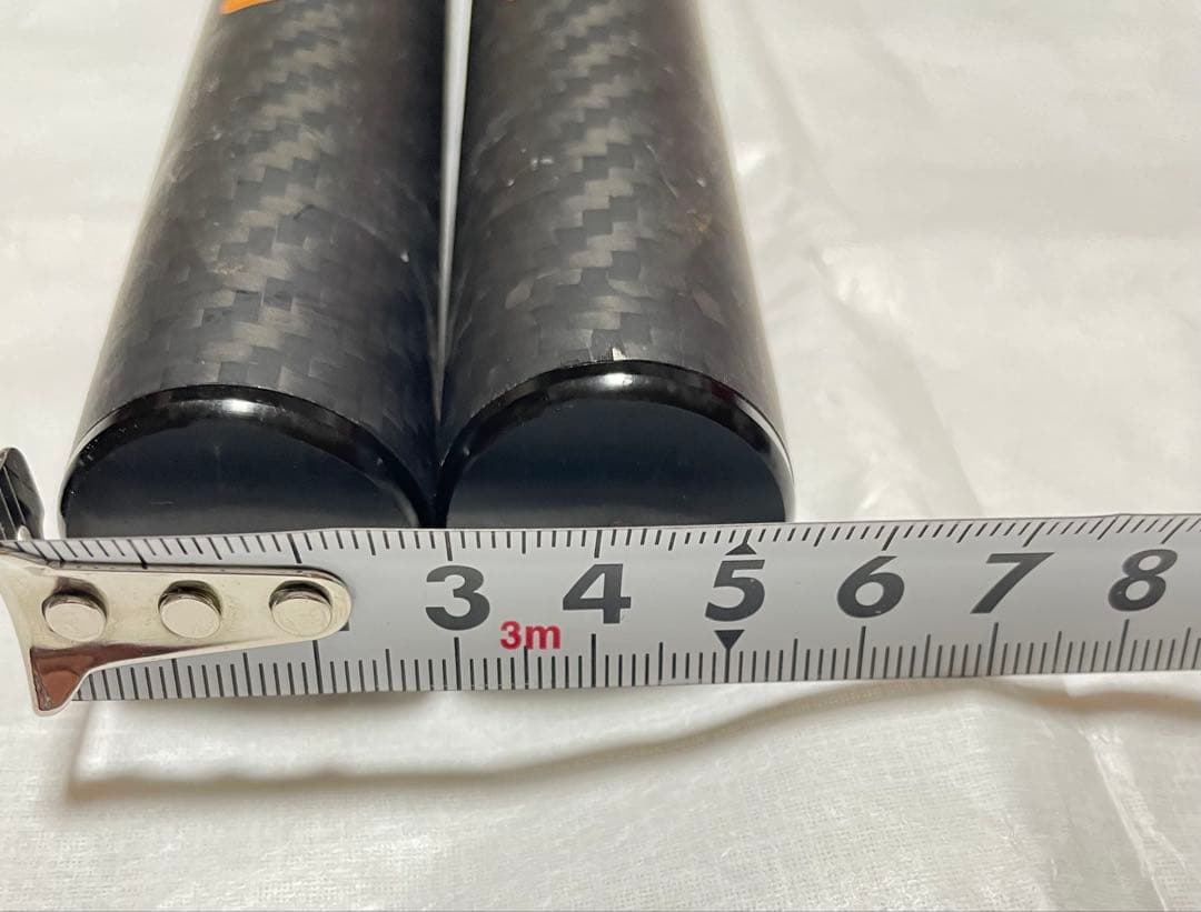 Kemekoケメコ　テレスコカーボン　スマートタープポール190cm 2本セット