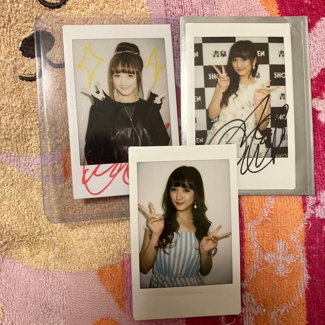 小松彩夏☆サイン入りチェキ