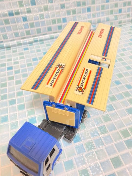 レトロ　ISUZU トレーラー　1991年製　ダンロップ　貴重　レア