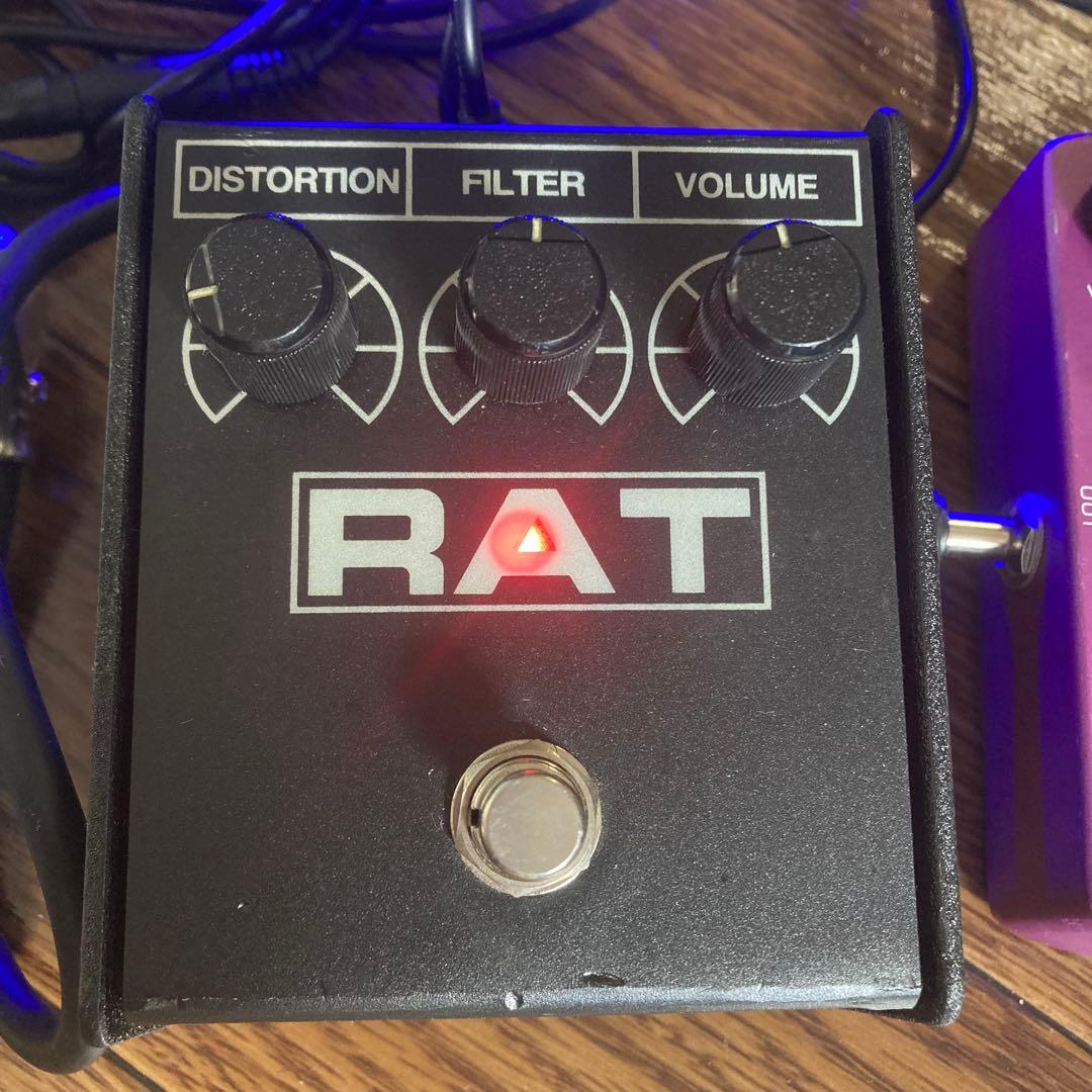 エフェクター5点セット(Us Dream、RAT、MS-50G 、他2個)