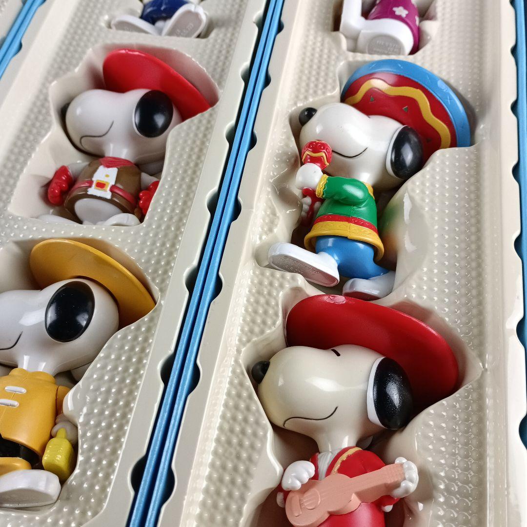 ★美品★ スヌーピー ハッピーセット フィギュアワールドツアーコレクション