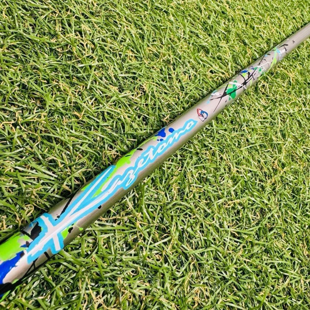 【良品】カゼトモ 1W用シャフト 112cm テーラーメイド用スリーブ付き X