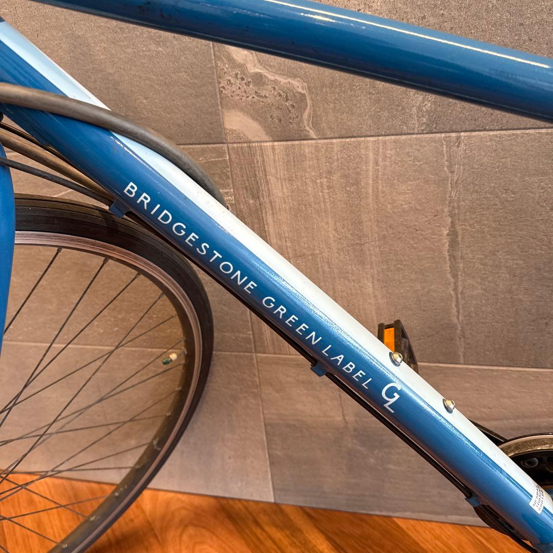 BRIDGESTONE GREEN LABEL ロードバイク 青