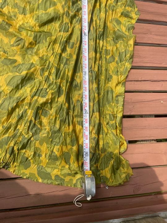 米軍　放出品　激レア　パラシュート生地　アメリカ軍