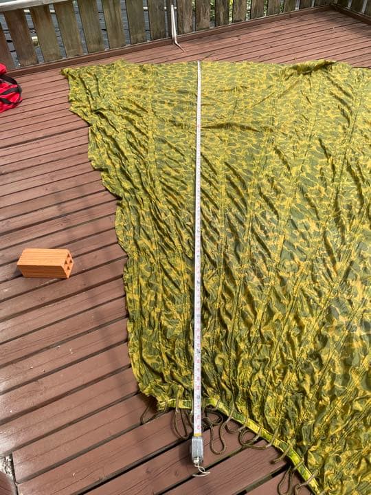 米軍　放出品　激レア　パラシュート生地　アメリカ軍