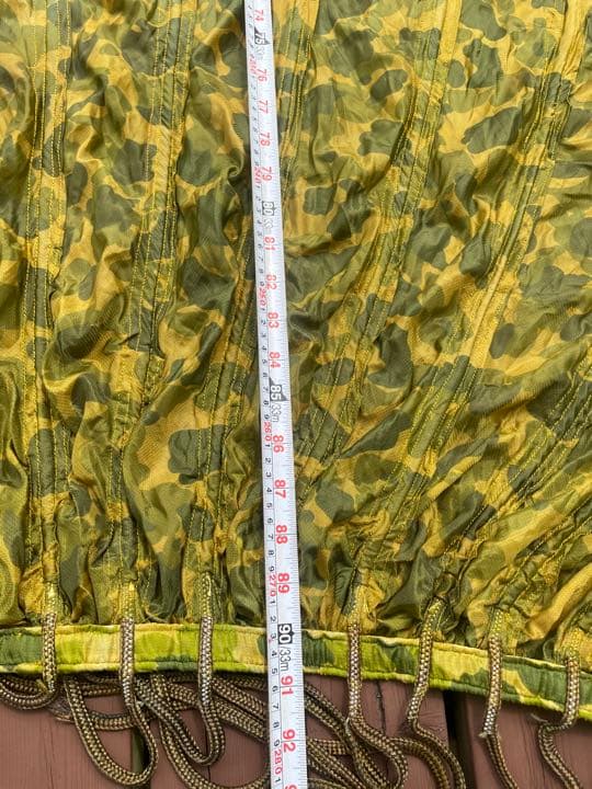 米軍　放出品　激レア　パラシュート生地　アメリカ軍