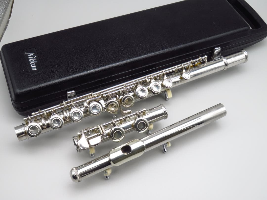 全タンポ＆ヘッド・コルク交換済　フルート　Nikkan　ヴィンテージ