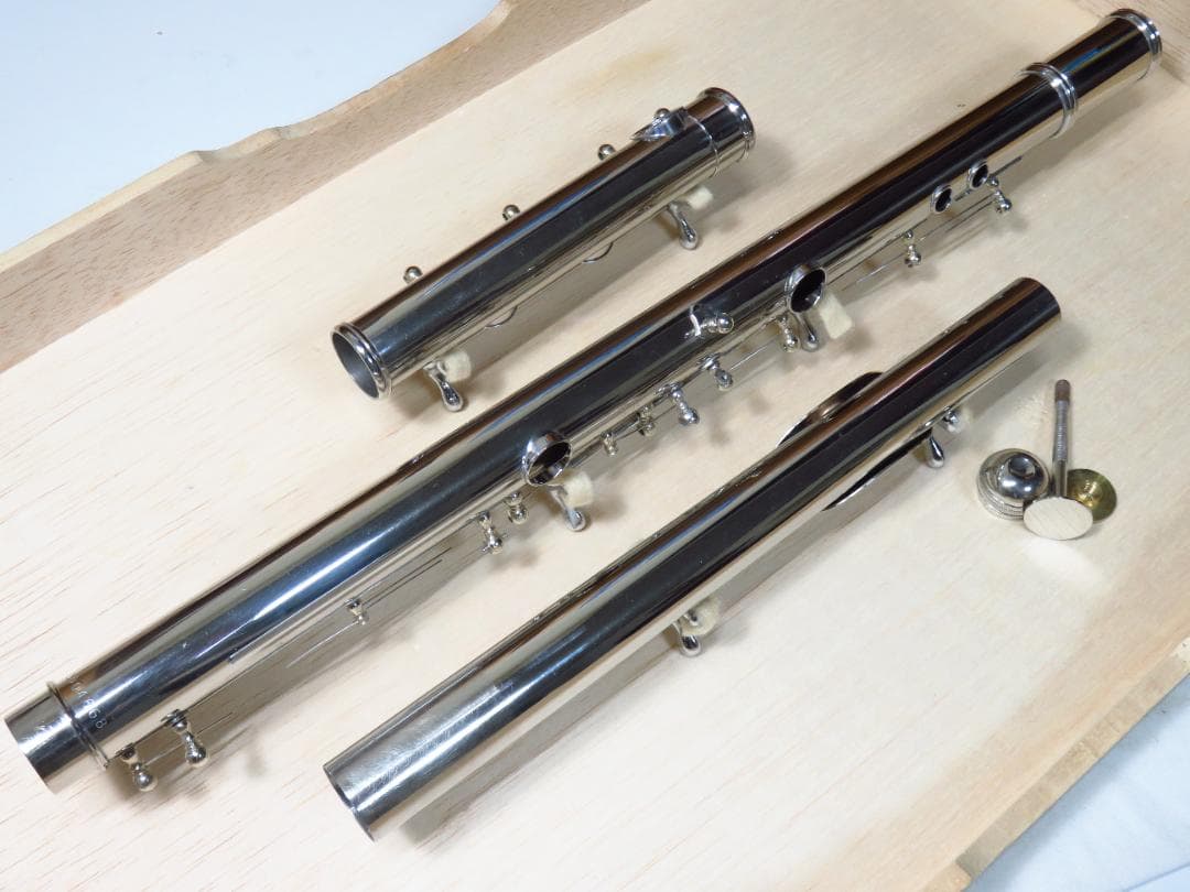 全タンポ＆ヘッド・コルク交換済　フルート　Nikkan　ヴィンテージ