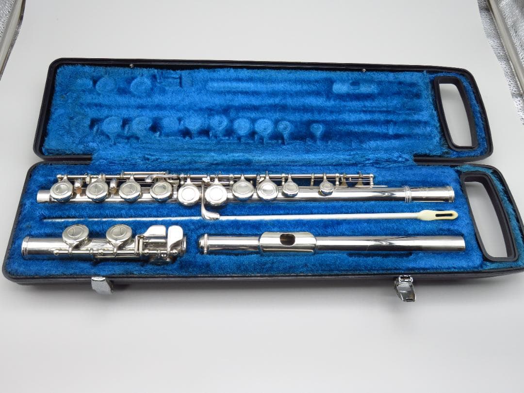 全タンポ＆ヘッド・コルク交換済　フルート　Nikkan　ヴィンテージ