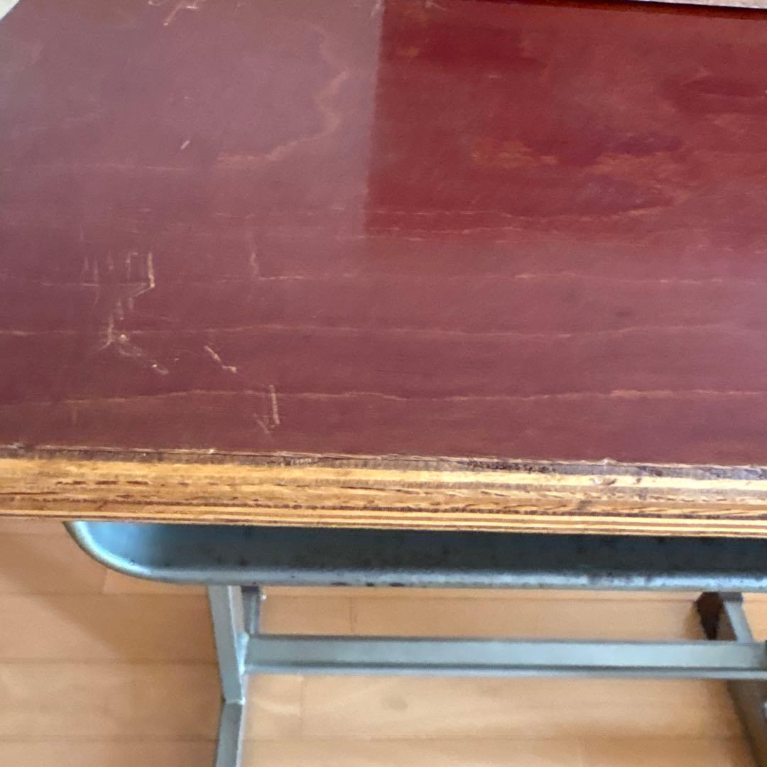 レア☆昭和レトロ 音楽室の机 学童机