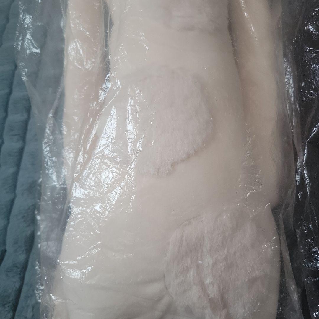 猫型抱き枕クッション2個セット（ホワイト・ブラック）