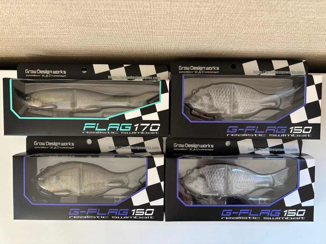 グローデザインワークス FLAG170・G-FLAG150 4個セット