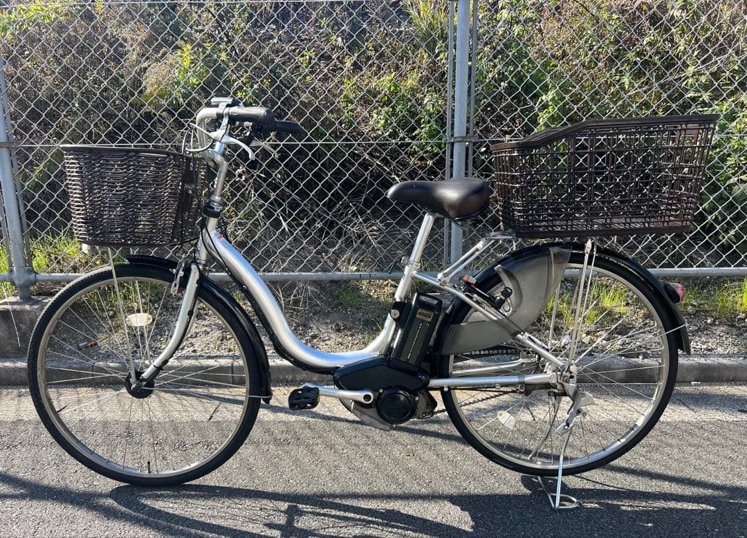 ヤマハPASナチュラ電動アシスト自転車26インチ程度良好関東圏配送可能