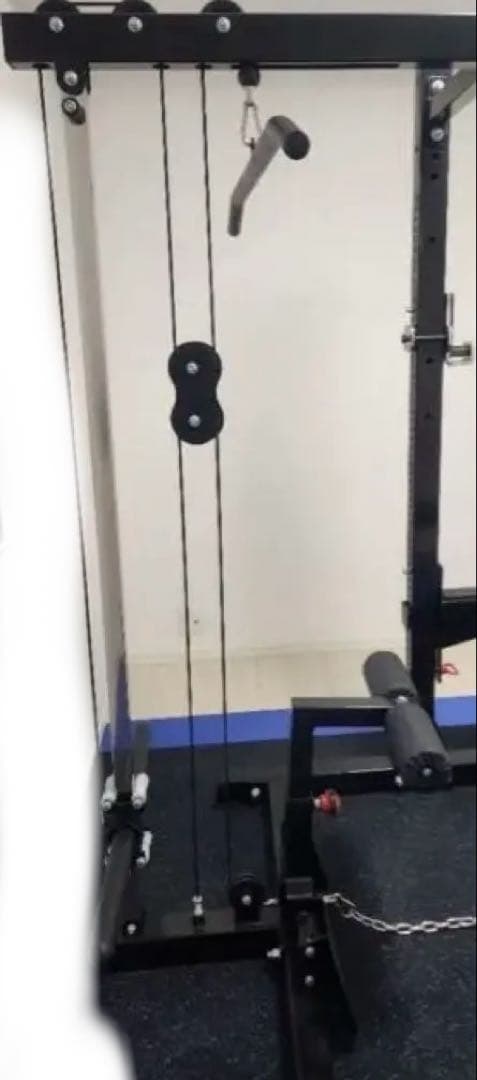 パワーラック ラットプルダウン付き ブラック