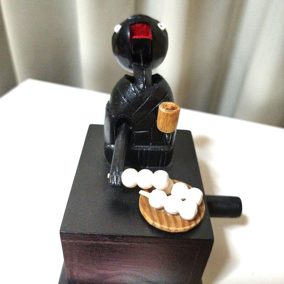 【新品未使用品】〘郷土玩具〙神戸カラクリ人形 木製