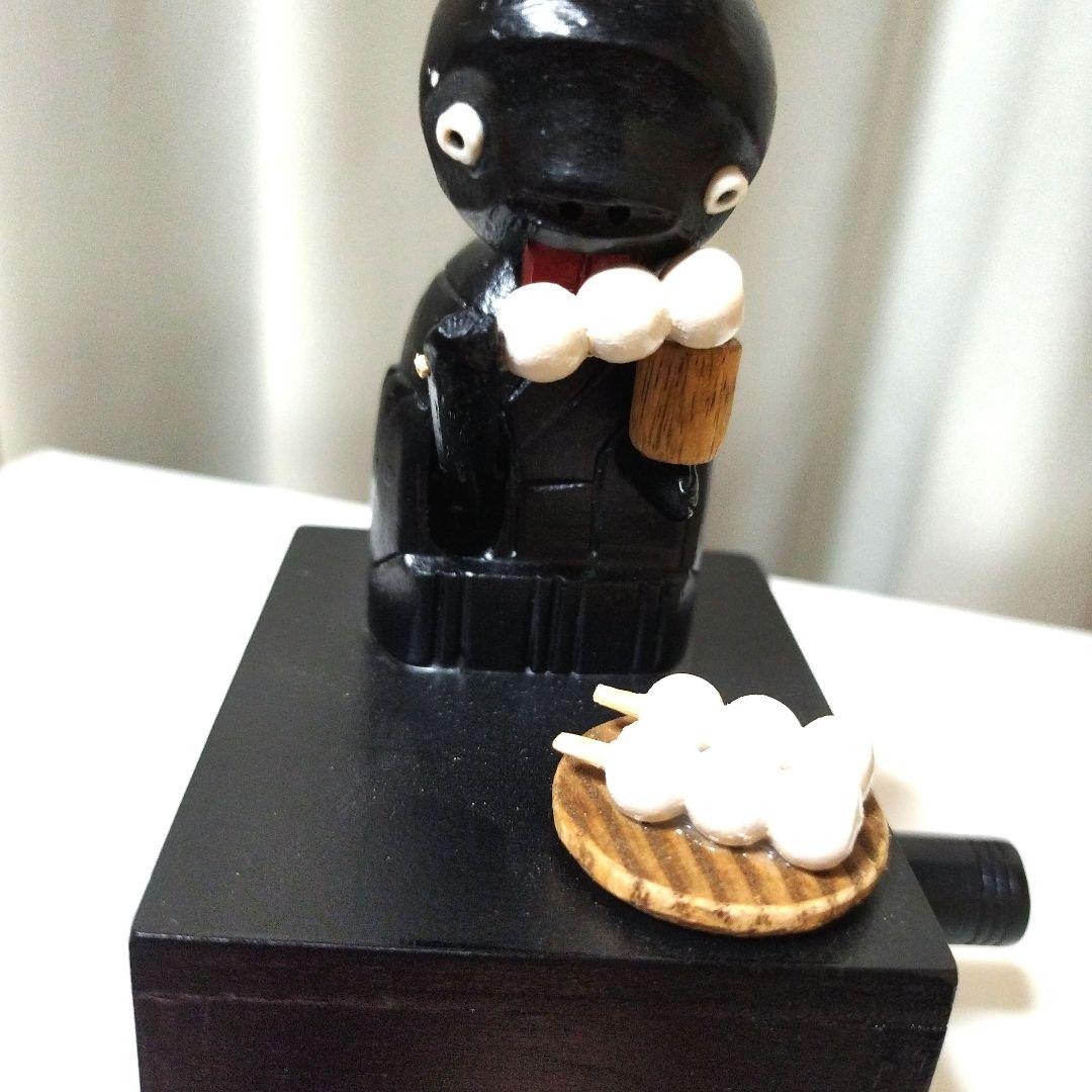 【新品未使用品】〘郷土玩具〙神戸カラクリ人形 木製