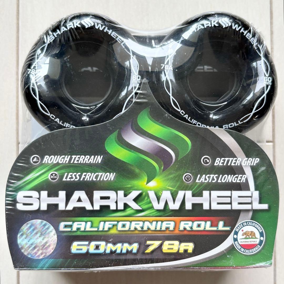 46★新品 未開封★シャークウィール 60mm 78aブラック