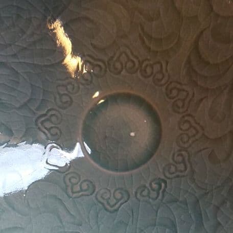 A 100 抹茶碗 高麗青磁 ( 新品未使用品 )