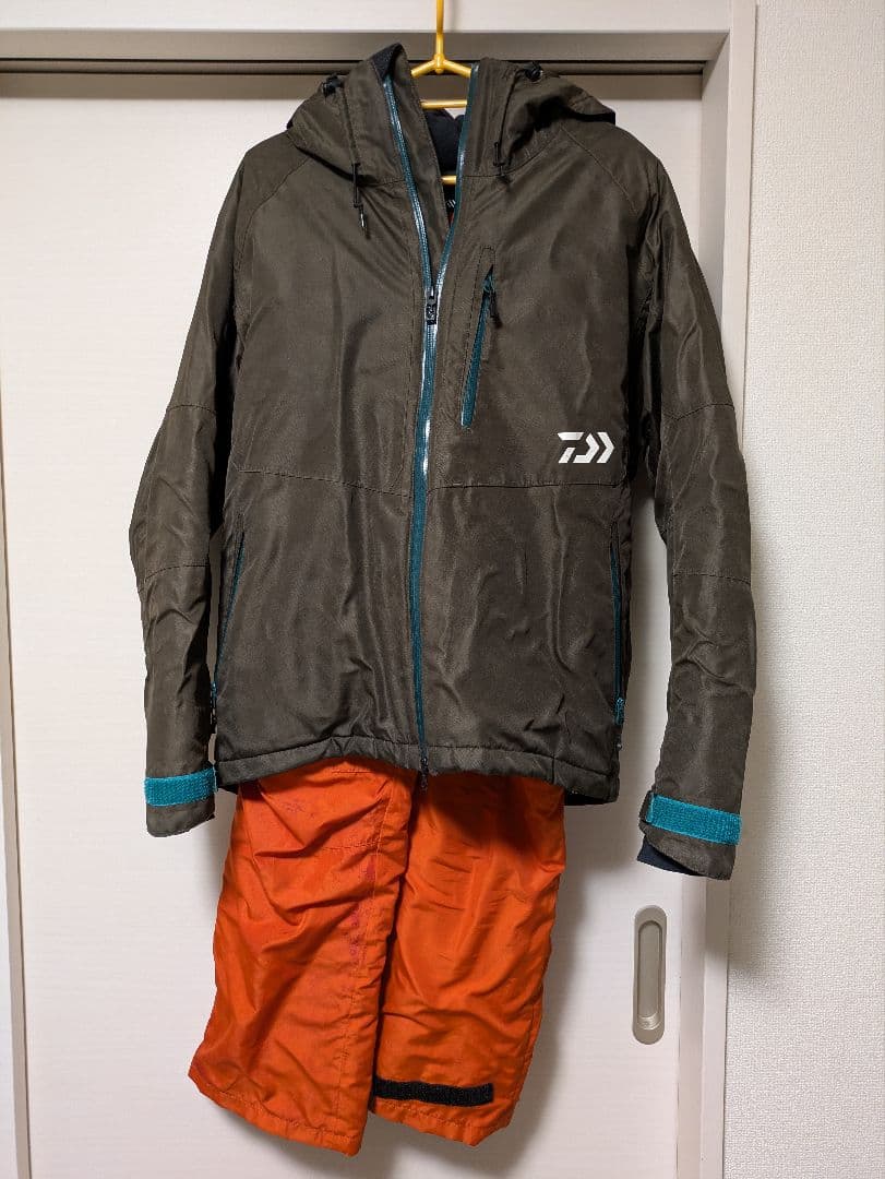 ダイワ DW-3105 レインウェア ダークブラウン