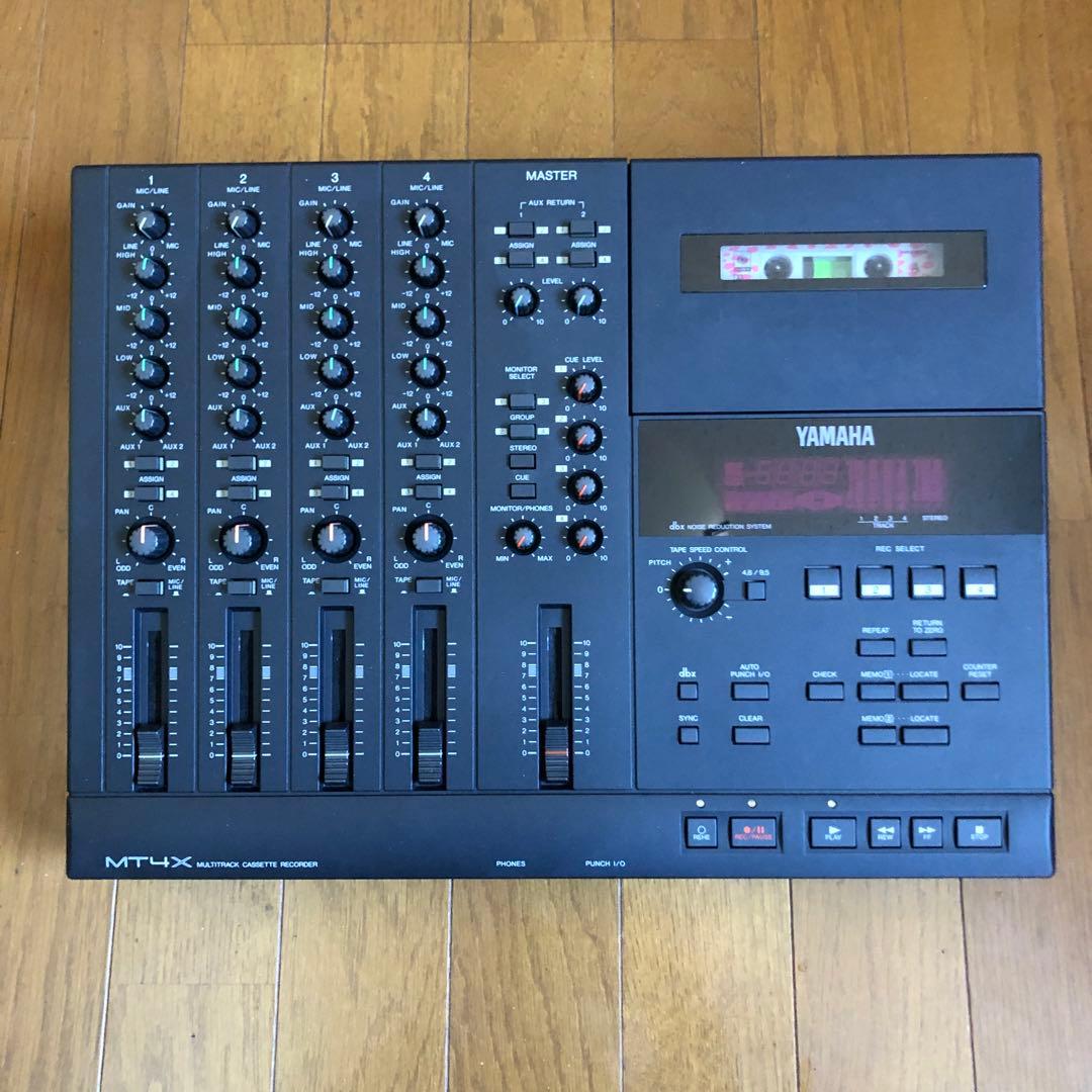 ヤマハMT4Xマルチカセットレコーダー(美品レア物)