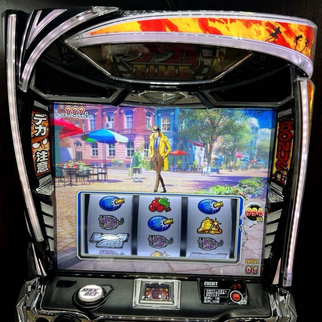 スマスロ「主役は銭形5」 送料無料　パチスロ実機