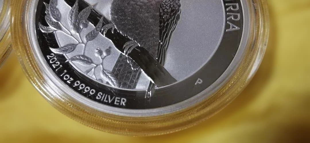 チ*イ様 オーストラリア・クッカバラ銀貨 5枚セット 2021年　新品未使用品