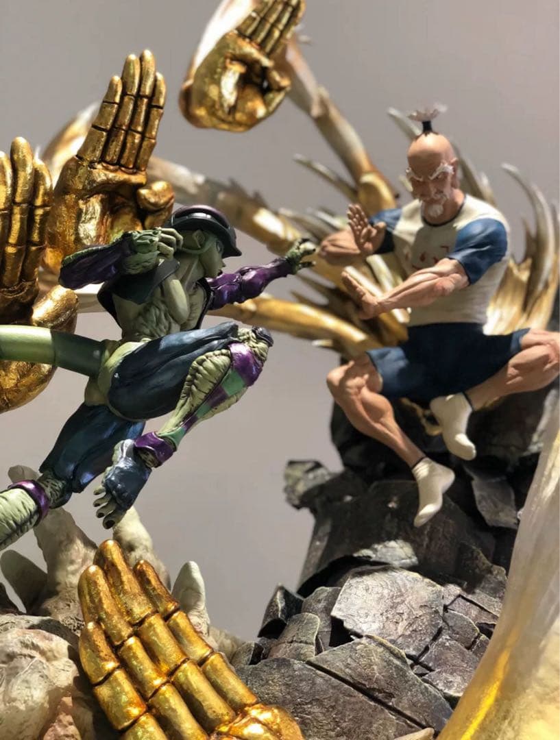 hunter×hunterアイザック＝ネテロ ガレージキット ガレキスタチュー④