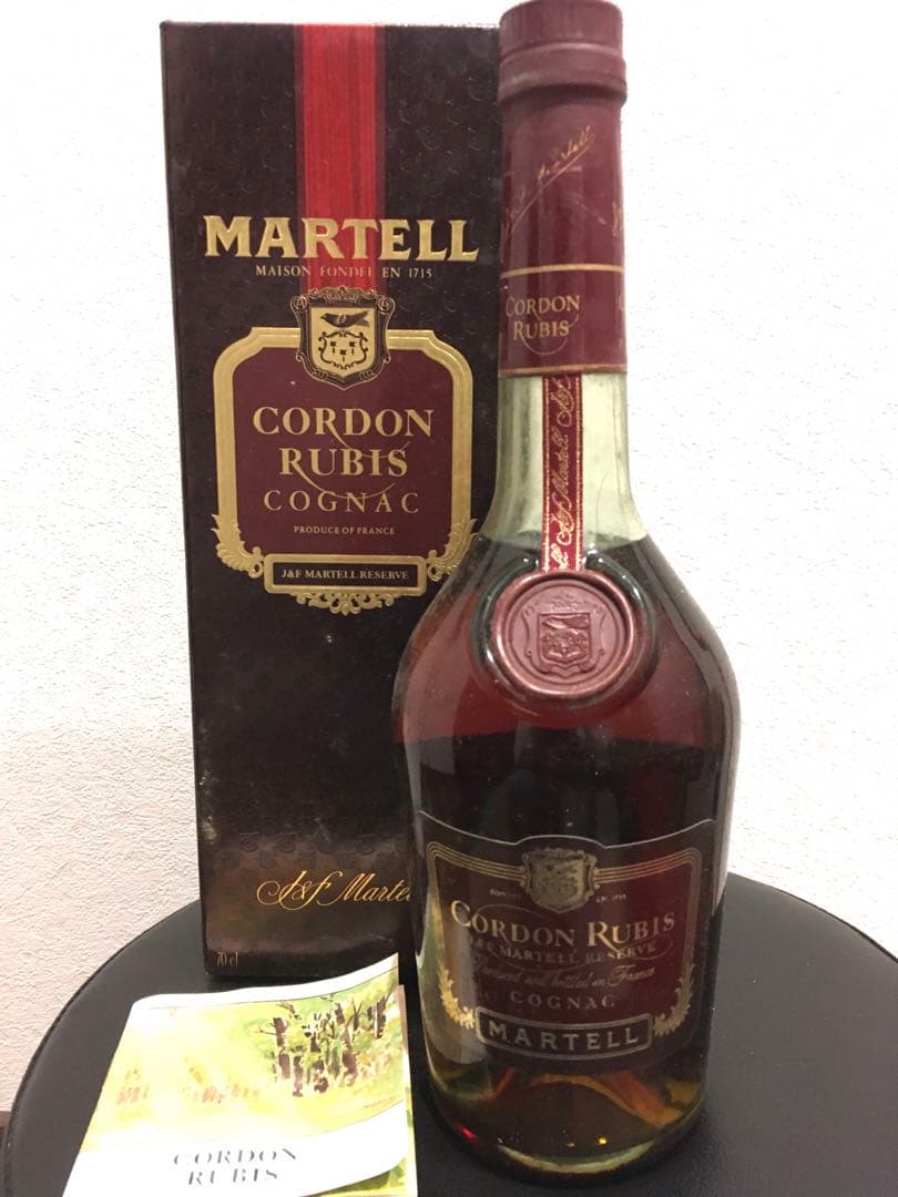 【古酒】MARTELL CORDON RUBIS COGNAC 仏産 未開封