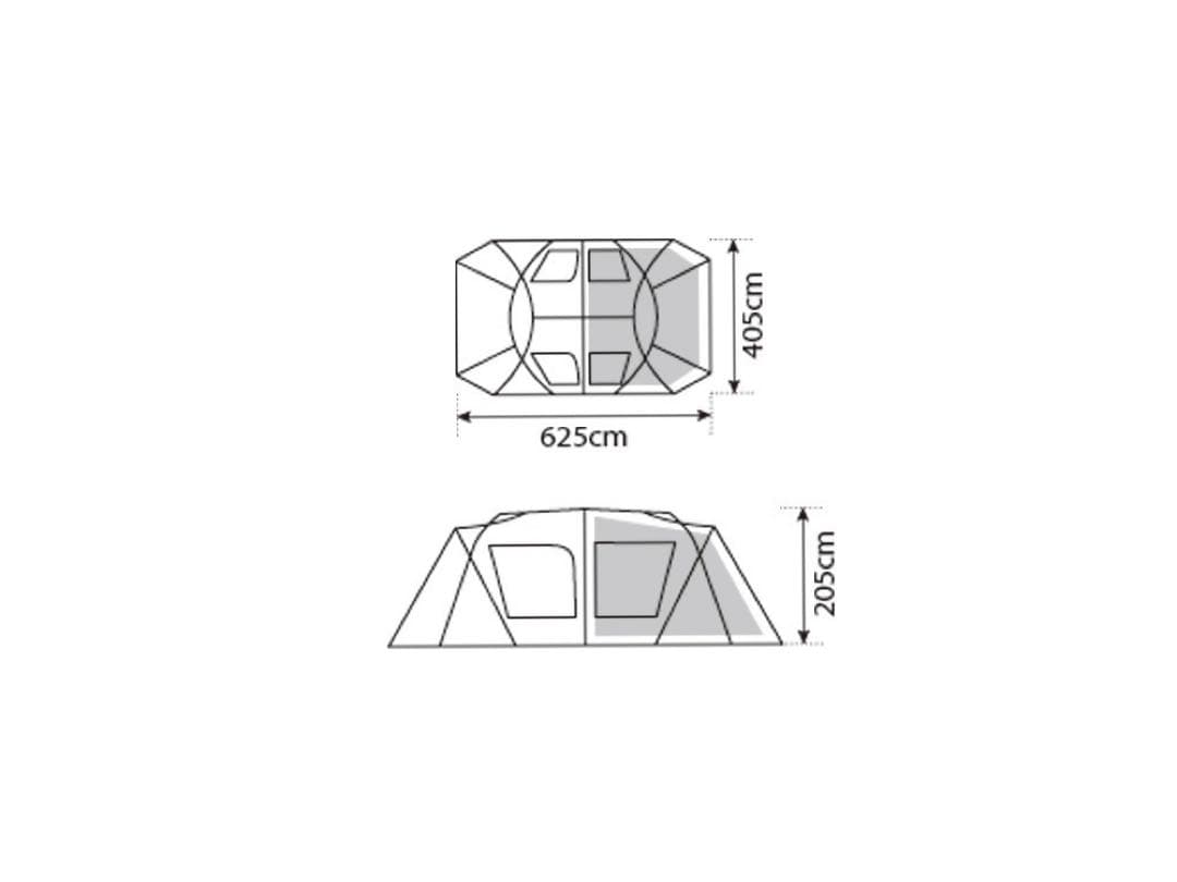 スノーピーク ランドロックアイボリー TP-671IVPeak新品未使用