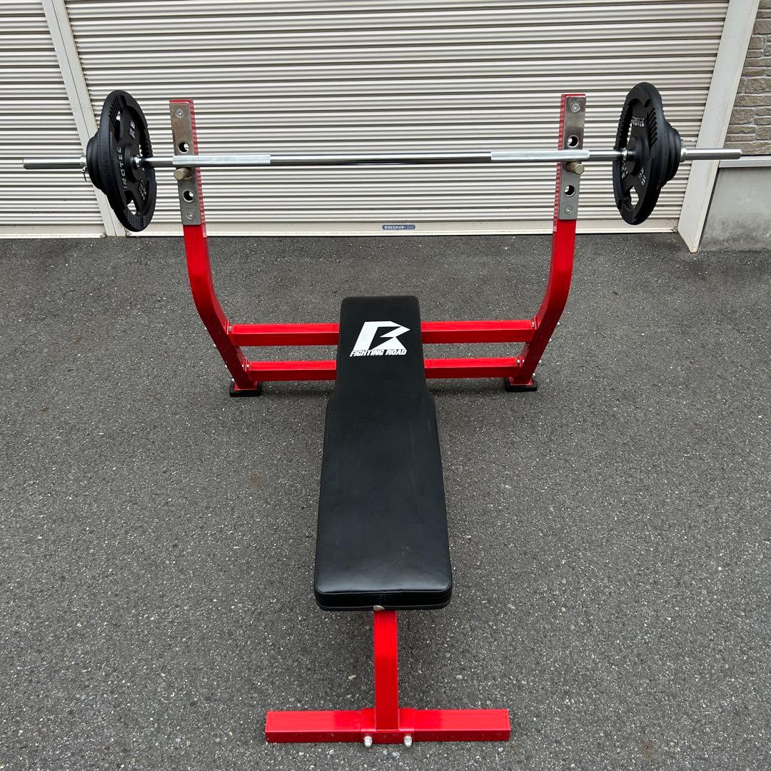 ファイティングロード プレスベンチ アイロテック バーベル47.5kgセット