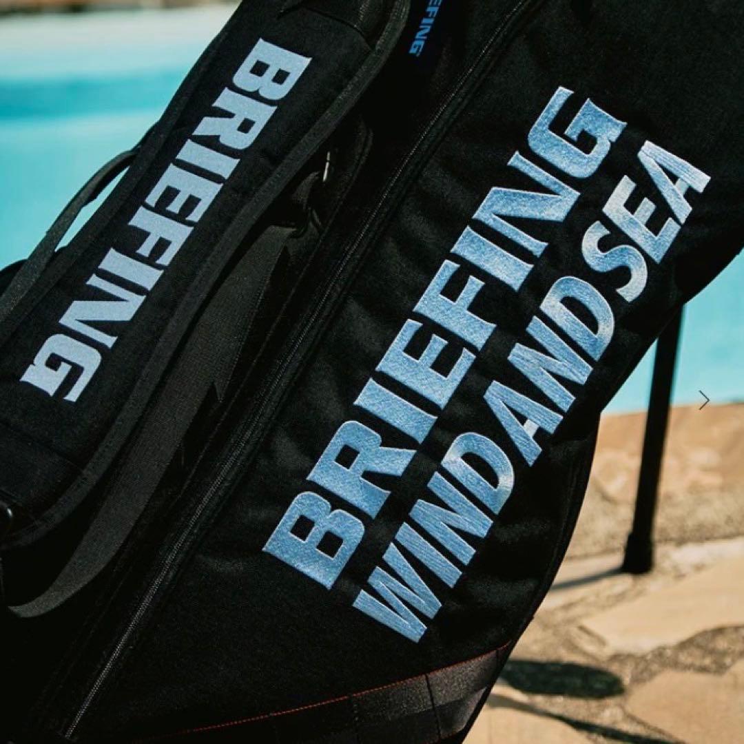 【新品】即完売BRIEFING WIND AND SEA コラボ キャディバック