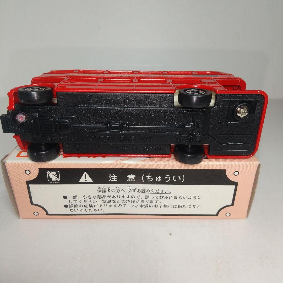 (2931)ロング トミカ 日本製 ロンドン バス 2台セット