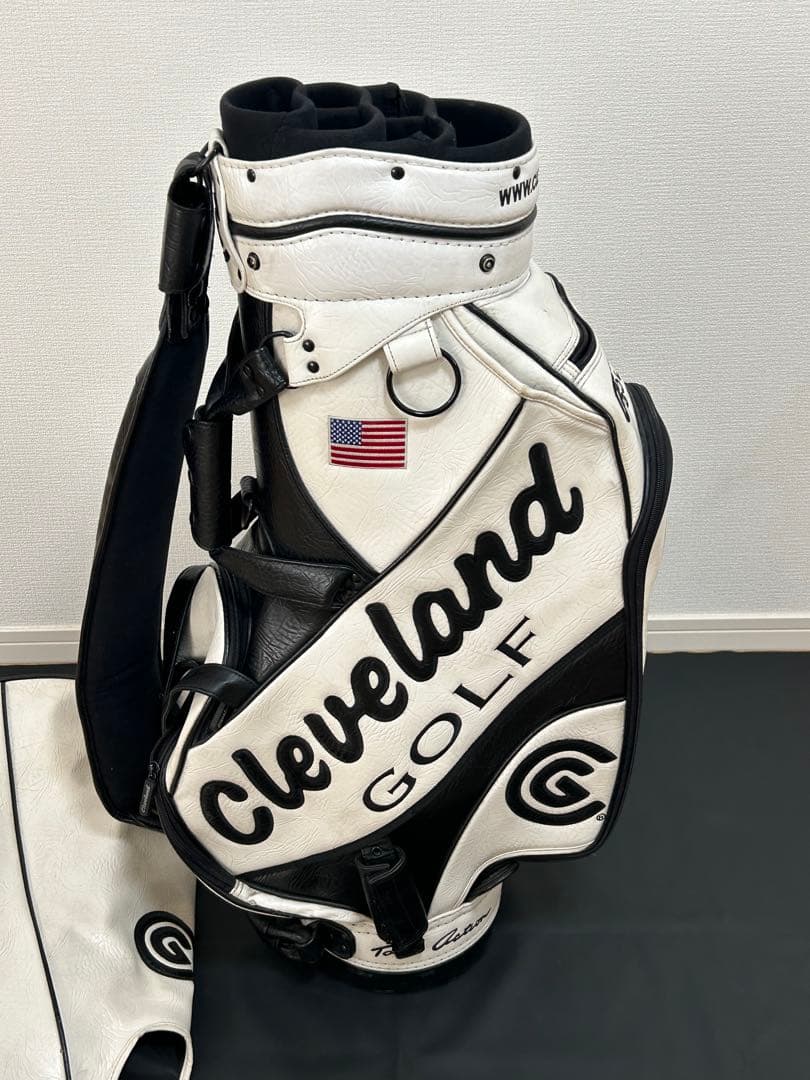 【希少】クリーブランド ゴルフ 3点式 ゴルフバッグ・キャディバッグ