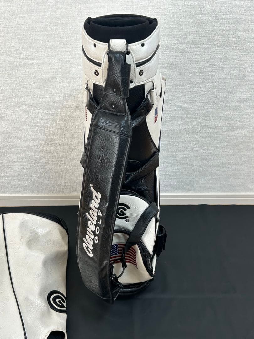 【希少】クリーブランド ゴルフ 3点式 ゴルフバッグ・キャディバッグ