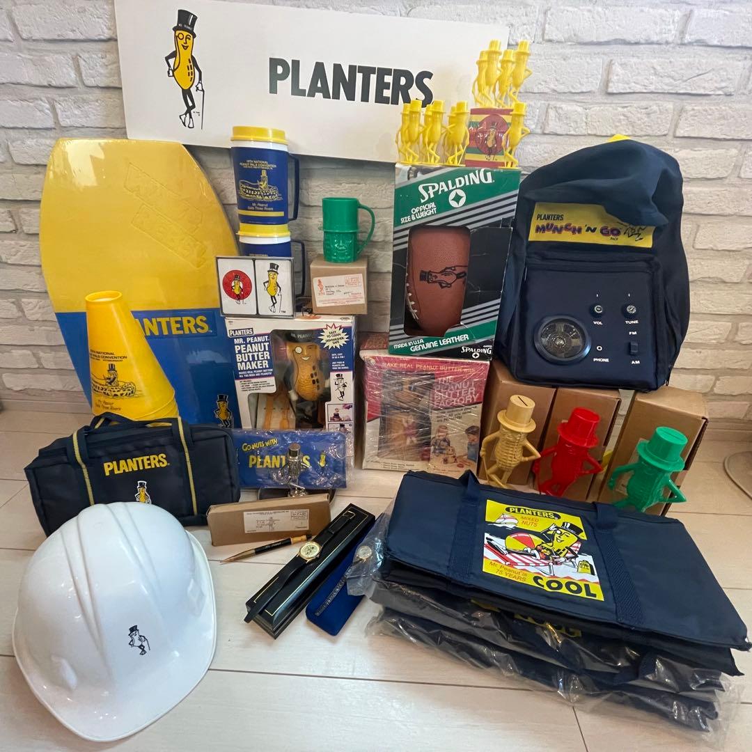 激レア！　ビンテージ PLANTERS Mr. Peanut アメトイ セット