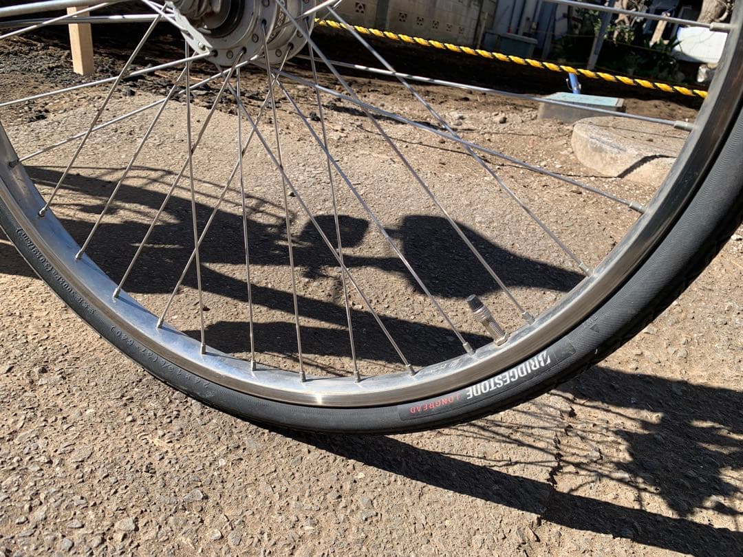 StainlessK ステンレスK BRIDGESTONE シルバー　22インチ