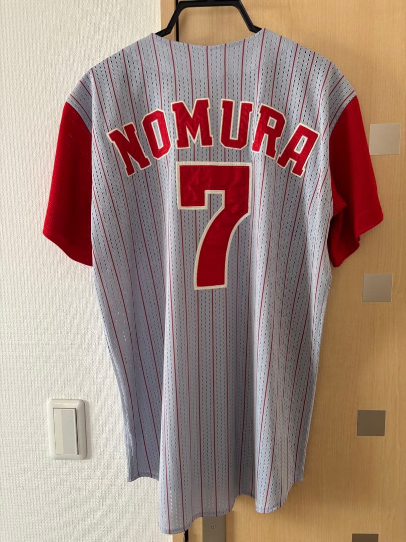 広島東洋カープ　野村謙二郎　ビジターユニフォーム　Lサイズ 希少　レジェンド